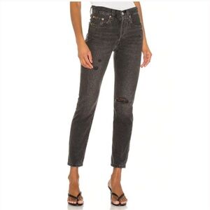 Levi’s 501 Skinny in Black Stick